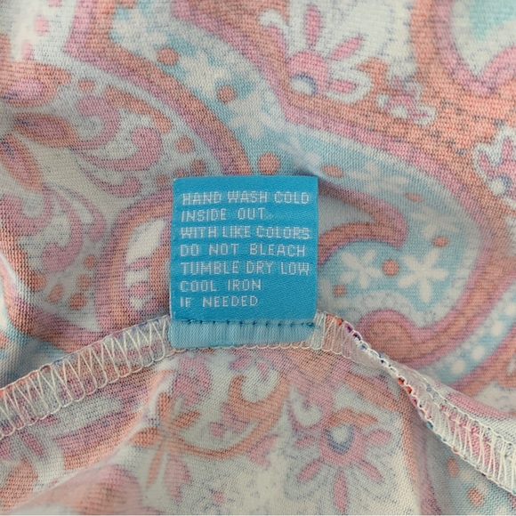 J. McLaughlin Paisley Sleeveless Top - Picture 8 of 9